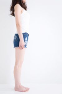 美姿勢女性